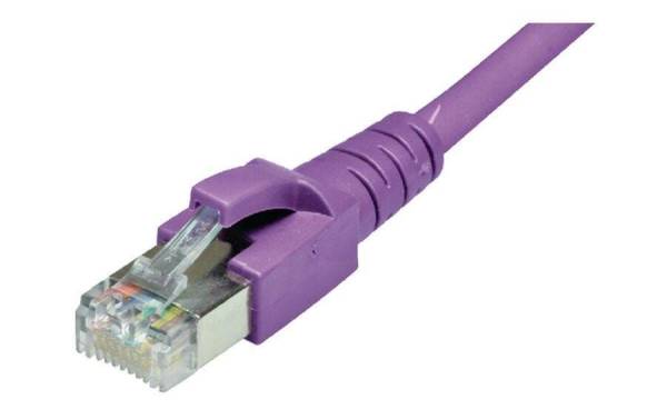 Dätwyler IT Infra Patchkabel Cat 6A, S/FTP, 2 m, Violett