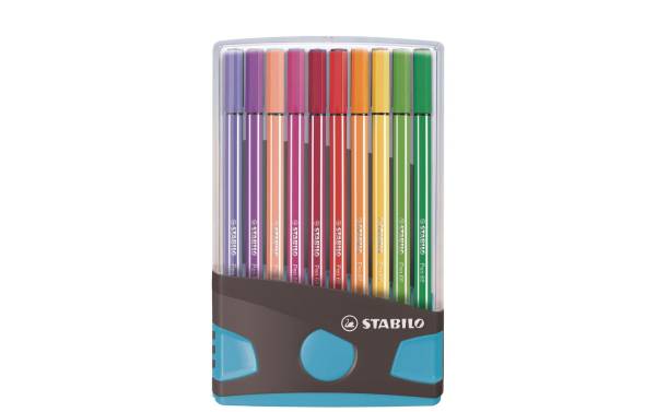Fasermaler Pen 68 20 Stück ass. ColorParade STABILO 6820-0404