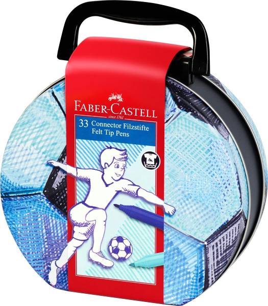 Connector Filstifte Fussballcase FABER-CA. 155538