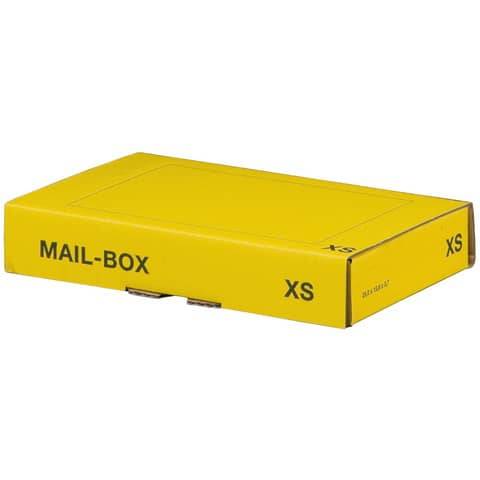 SMARTBOXPRO Paket-Versandkarton MAIL BOX, Größe: XS, gelb