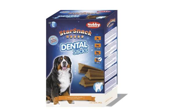 Nobby Kausnack StarSnack Dental Sticks gross, 28 Stück, 840 g