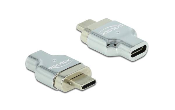 Delock USB-Adapter Magnetisch USB-C Stecker – USB-C Buchse