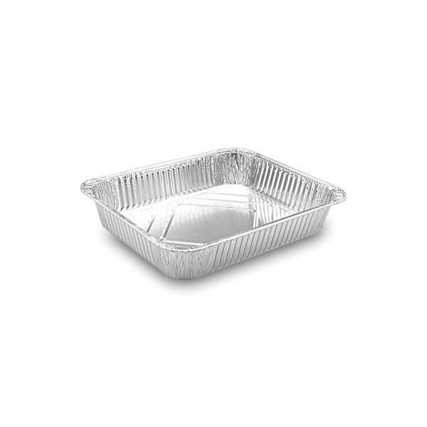 Schale (ALU) Gastro eckig 323 x 262 x 55 mm 3610ml 1,2 – 4 Stück