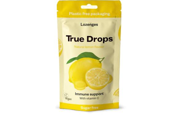 True Gum Bonbons True Drops Lemon 70 g
