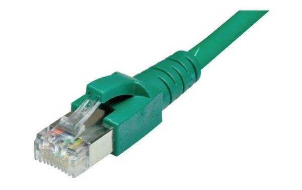 Dätwyler IT Infra Patchkabel Cat 6A, S/FTP, 15 m, Grün