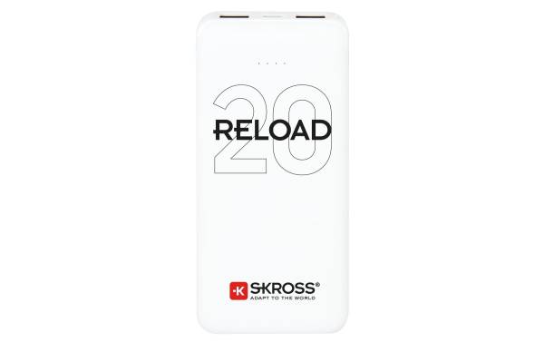 Reload 20 Battery 20000mAh 5V/1A white SKROSS 1.40014