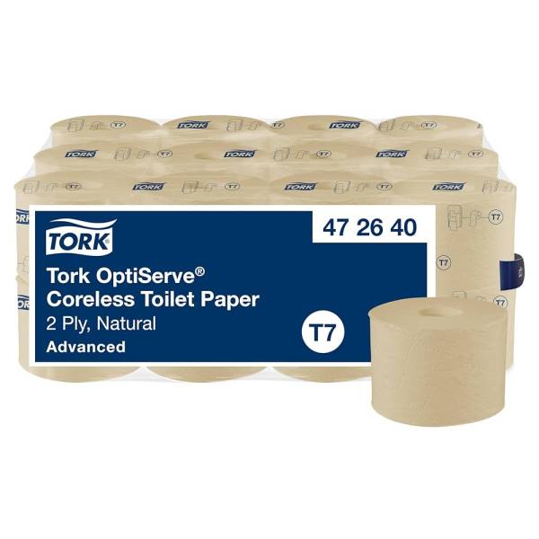 TORK-472640 Optiserve hülsenloses Midi Toilettenpapier 2-lagig – T7