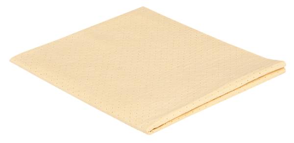 10x Perforiertes Fenstertuch 1/4 Faltung 10er chamois 380x350mm