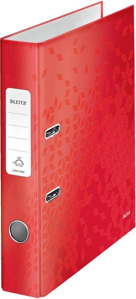 LEITZ Ordner WOW 180° 5.2cm 1006-00-26 rot A4