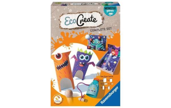 Ravensburger Bastelset EcoCreate «Monster Games»