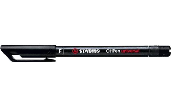 OHP Pen permanent F schwarz STABILO 842/46