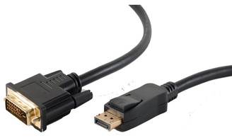 shiverpeaks BASIC-S Displayport – DVI-D 24+1 Kabel, 2,0 m
