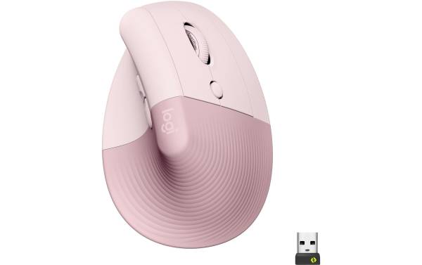 Logitech Ergonomische Maus Lift Rose