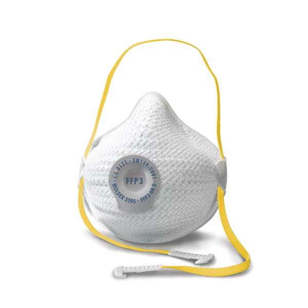 Moldex AIR 3205 Gr. M/L Atemschutzmaske FFP3 NR D mit Klimaventil – 10 Stück …