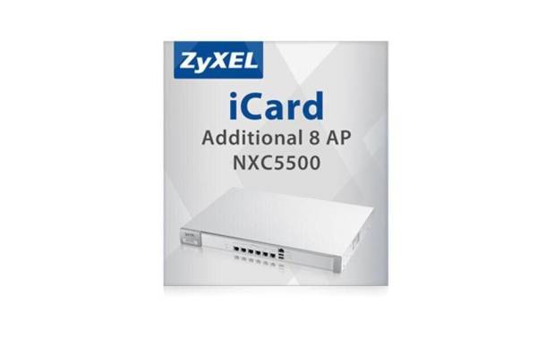 Zyxel Lizenz iCard NXC5500 WLAN-Controller +8 AP's Unbegrenzt