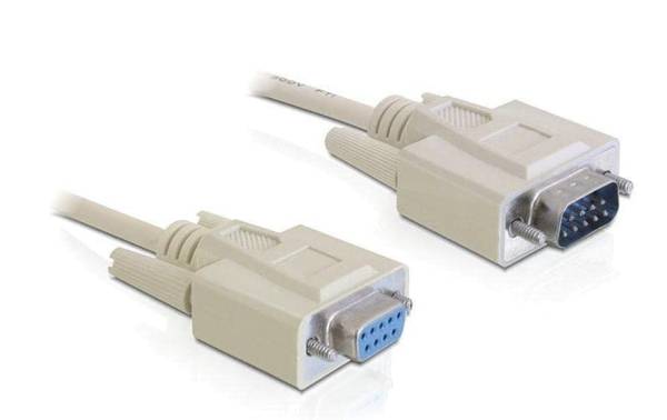 Delock Verlängerungskabel RS-232 DB9 – RS-232 DB9 (m-f) 3 m