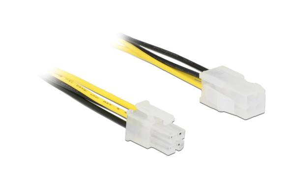 Delock Stromverlängerungskabel 4Pin – 4Pin CPU 50 cm