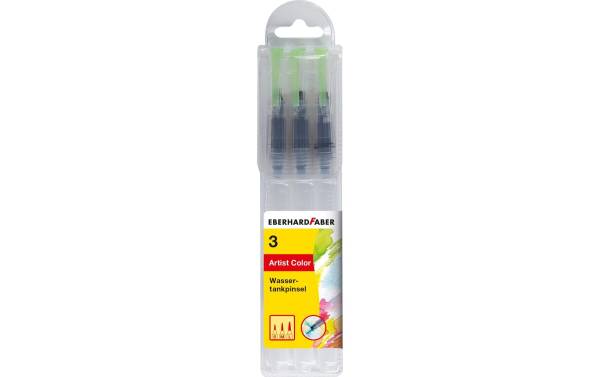 Eberhard Faber Wassertankpinsel Artist Color, 3 Stück