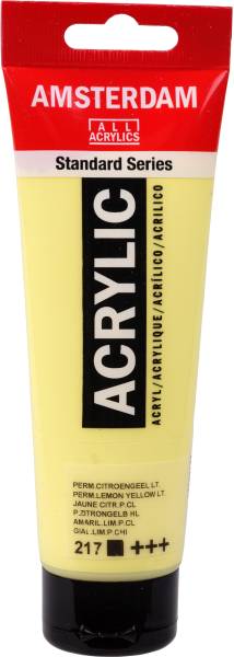 AMSTERDAM Acrylfarbe 120ml 17092172 permanent zitronengelb 217