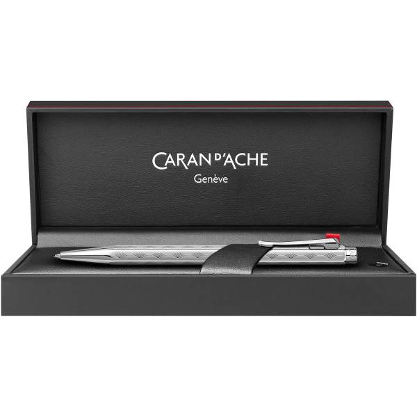 CARAN D'ACHE Kugelschreiber Ecridor Tressé 890.024 platiniert