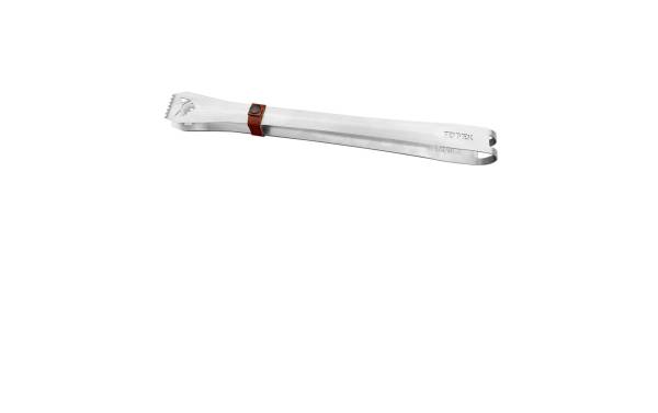 Fennek Grill Grillzange gross Silber