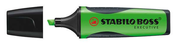 Textmarker BOSS EXECUT. 2-5mm grün STABILO 73/52