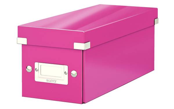 Ablagebox CD Click&amp;Store 145x135x360mm pink LEITZ 60410023