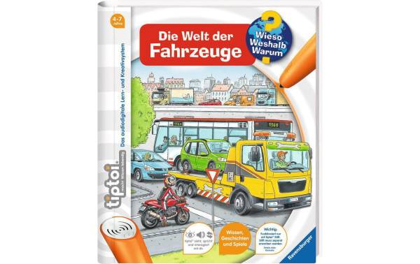 tiptoi Lernbuch Die Welt der Fahrzeuge