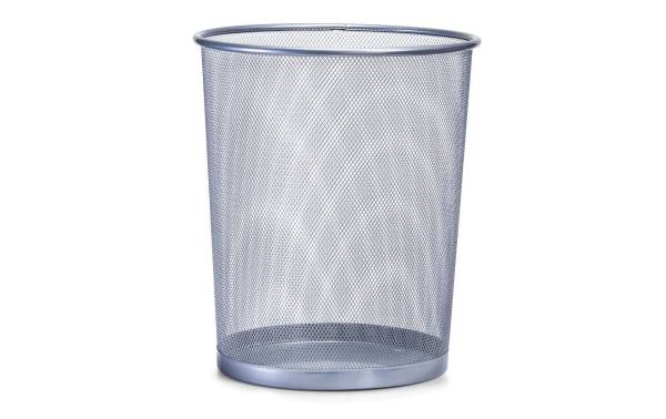 Zeller Present Papierkorb 15 l, Silber