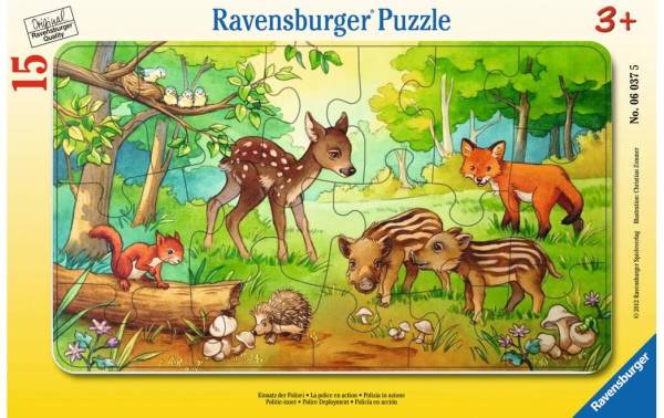 Ravensburger Puzzle Tierkinder des Waldes