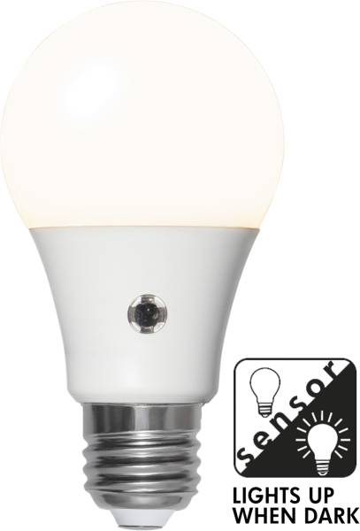LED Leuchtmittel E27 A60 Sensor opaque