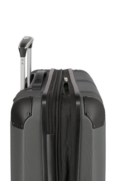 Travelite CITY 4w Trolley S erweiterbar, Anthrazit