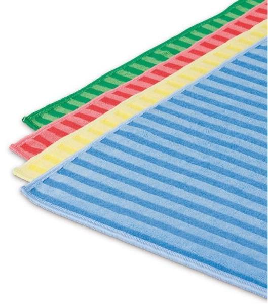 10 AlpineX® Mikrofaser Borsten Tücher, 40x40cm – 1 Pack