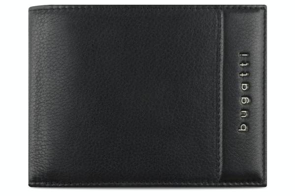 "Nome" Scheintasche mit Klappe+ RV/wallet horizontal, with flap + zip