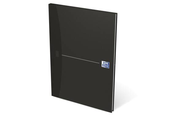 Oxford Notizbuch "Smart Black" – gebunden, DIN A4, liniert