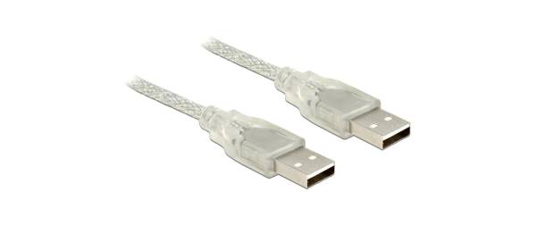 Delock USB 2.0-Kabel USB A – USB A 3 m