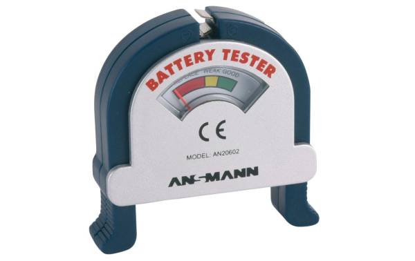 ANSMANN Teststation "BATTERY TESTER" zum Prüfen von