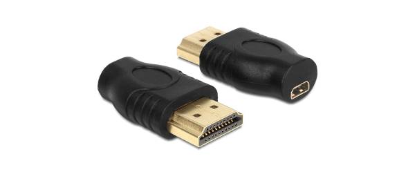 Delock Adapter HDMI – Micro-HDMI (HDMI-D), 1 Stück