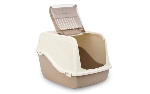 MP Bergamo Katzentoilette Ariel Top Free, 57 x 39 x 38 cm, Weiss