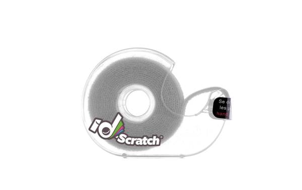Patchsee Klettband-Box ID-SCRATCH Dispender Box Grau