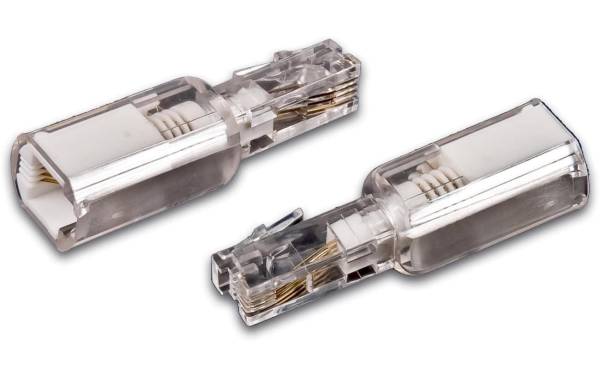 Wirewin Telefonadapter RJ-10, Kabelentwirrer für Telefonhöhrer