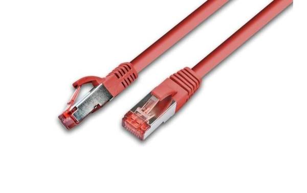 Wirewin Patchkabel Cat 6, S/FTP, 4 m, Rot