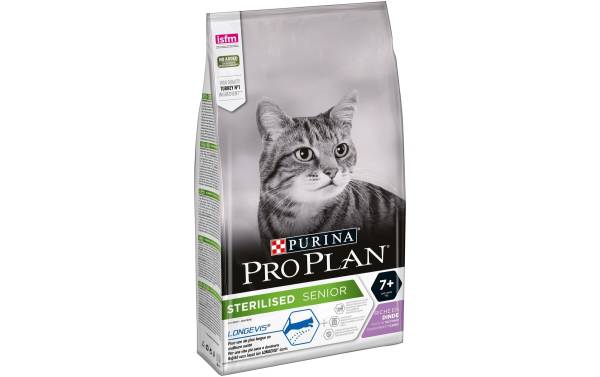 Purina Pro Plan Trockenfutter Steril. Longevis Adult 7+ Truthahn 1.5 kg