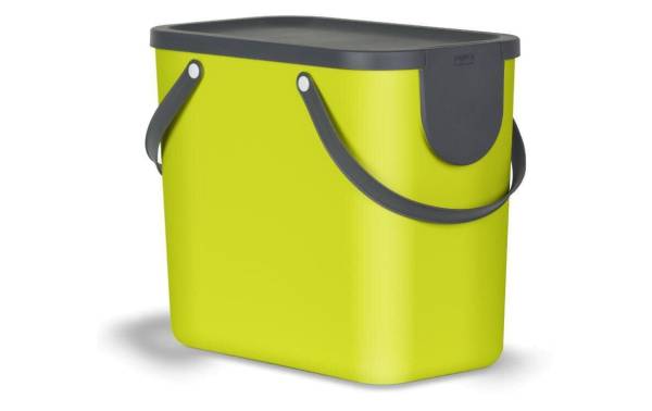 Rotho Recyclingbehälter Albula 25 l, Hellgrün