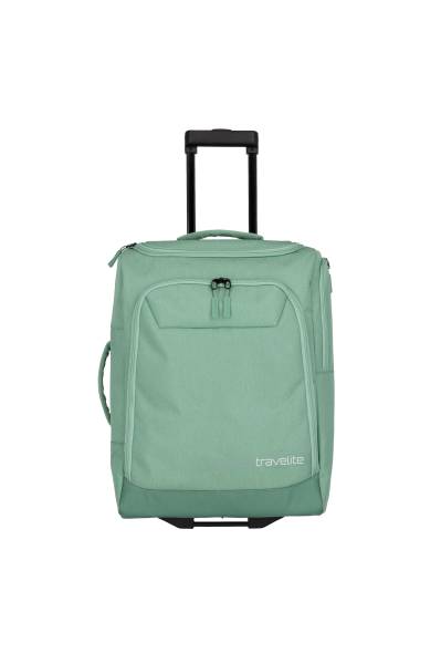 Travelite KICK OFF Rollenreisetasche S, Salbei