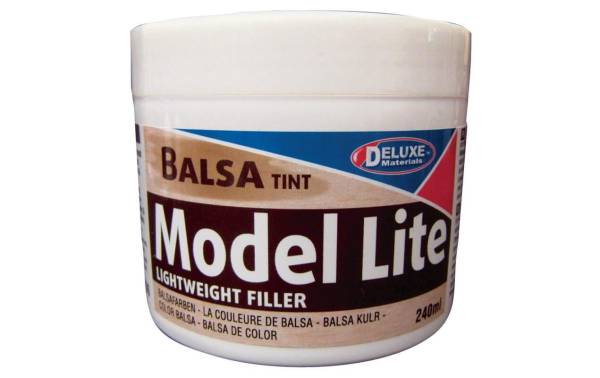 Deluxe Materials Spachtelmasse Model Lite Balsa Tint 240 ml, Crème