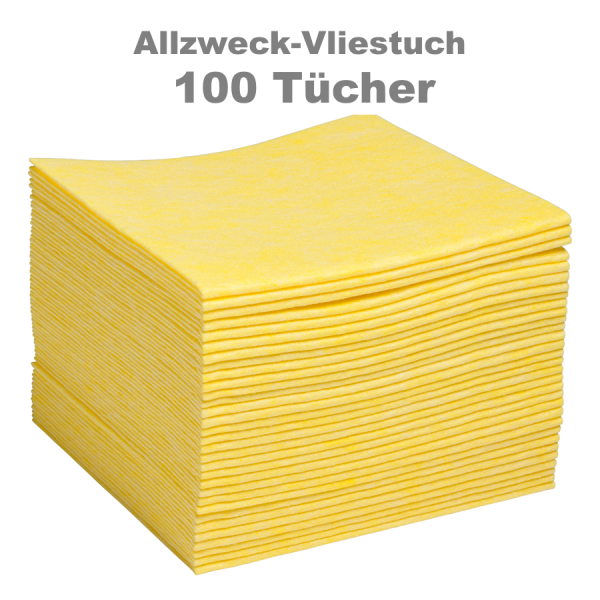 100 Mehrzwecktücher Tetra Premium – gelb