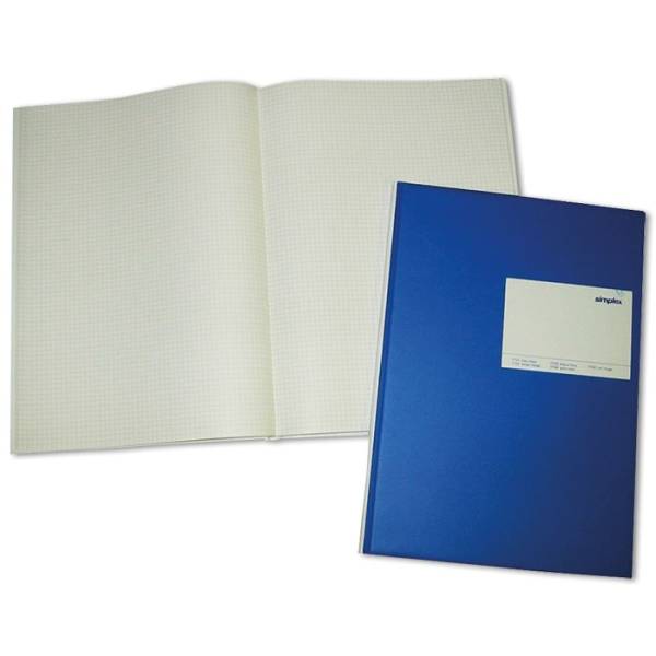 Geschäftsbuch A4 blau 120 Blatt SIMPLEX 17133