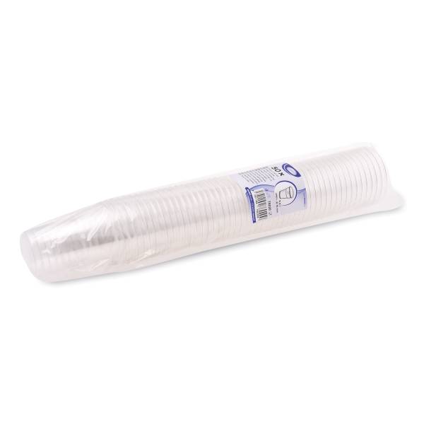Becher (PET) glasklar 78mm 0,2L – 50 Stück