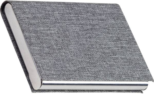 KOLMA Visitenkartenhalter RPET 14.303.03 grau 20 Karten 9.6×6.2×1.5cm